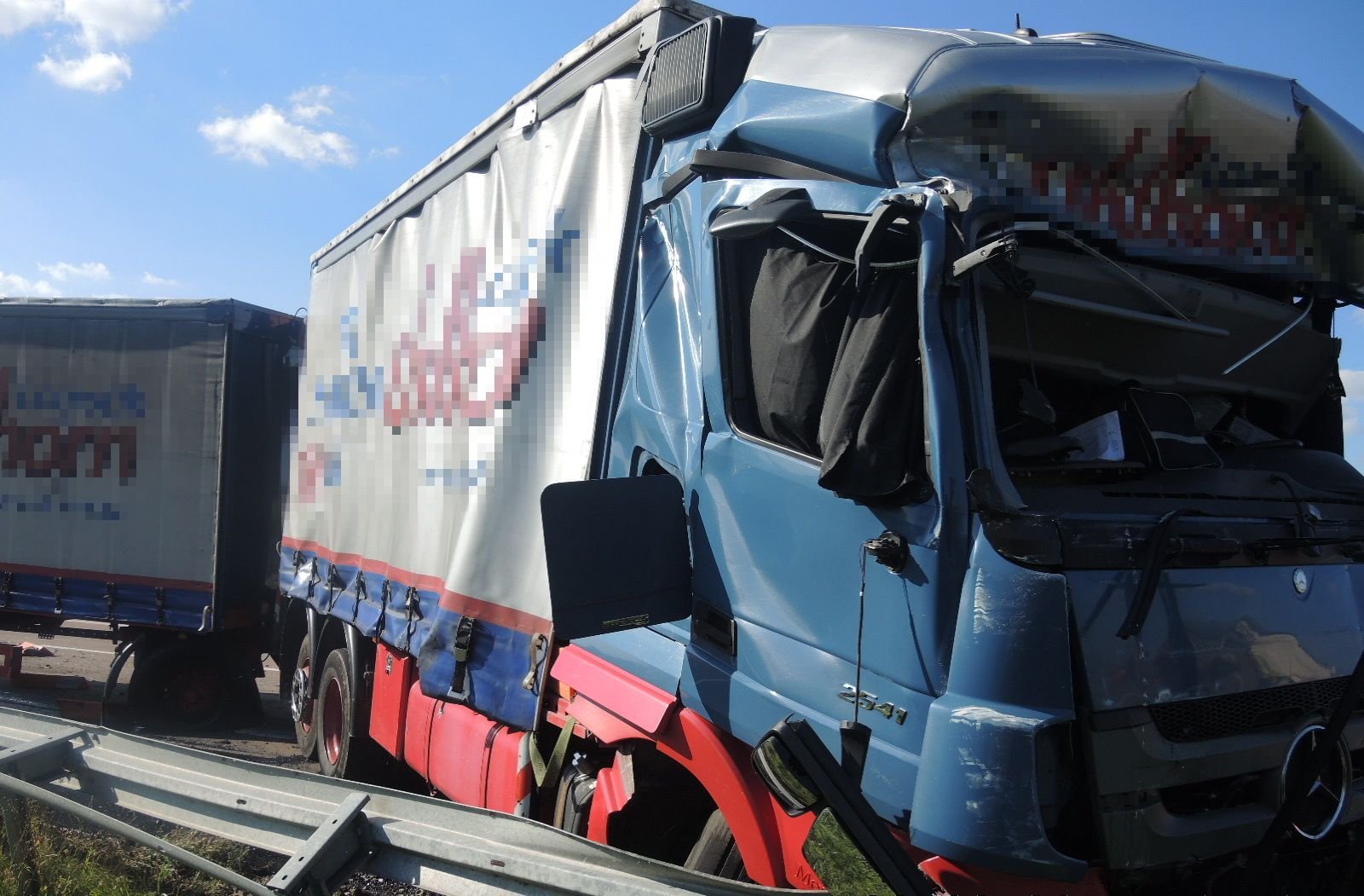 Lkw-Unfall auf der A38