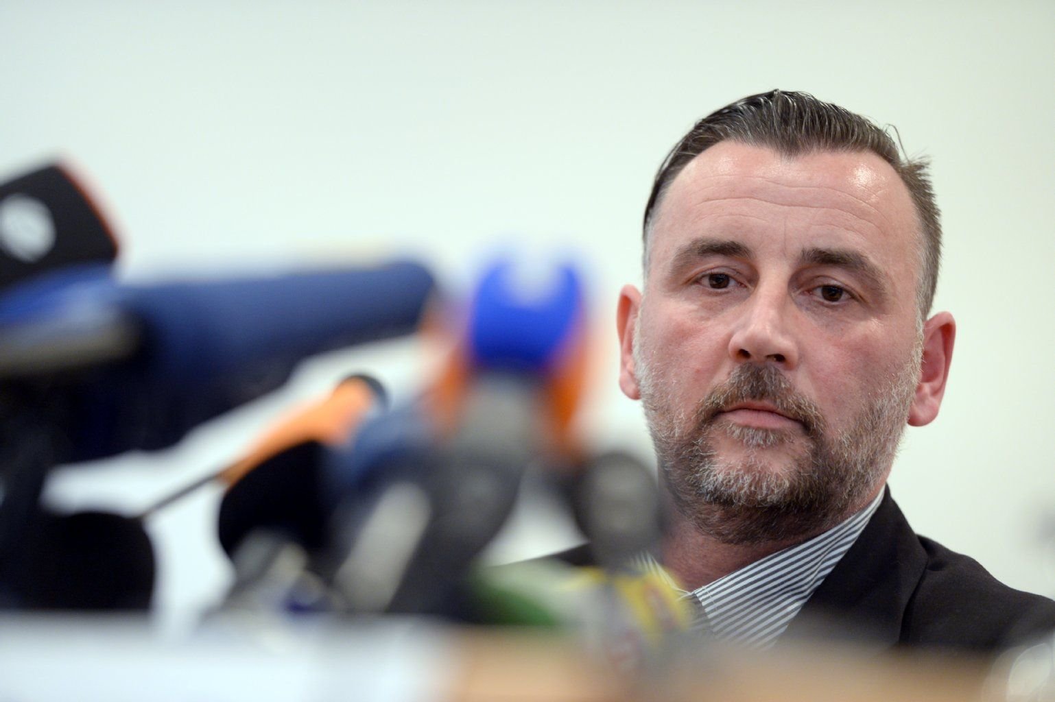 Der Mitbegründer der Dresdner Pegida-Bewegung Lutz Bachmann