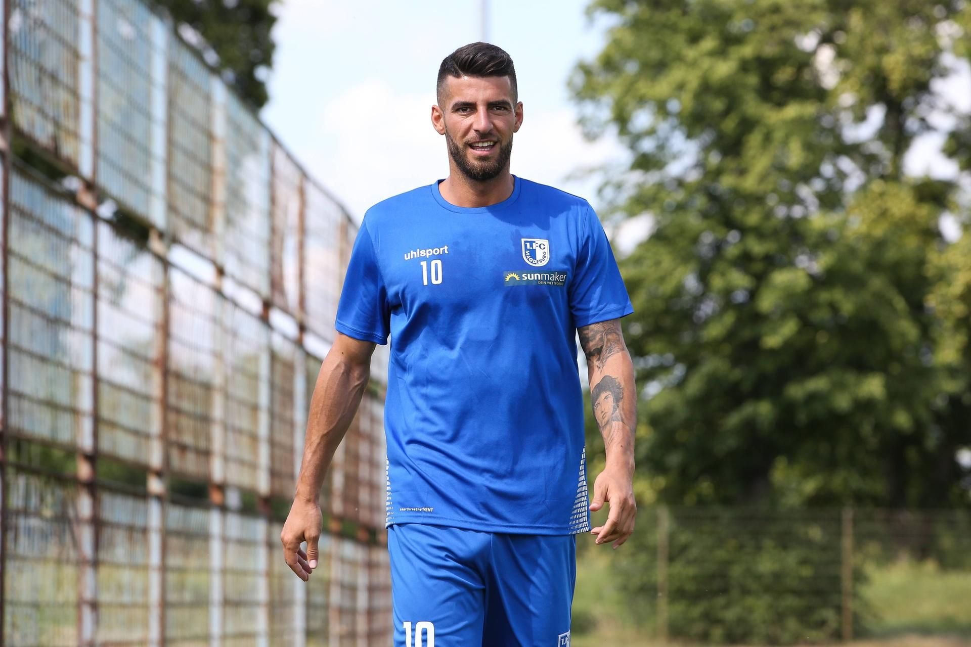 Jürgen Gjasula ist neu beim 1. FC Magdeburg.
