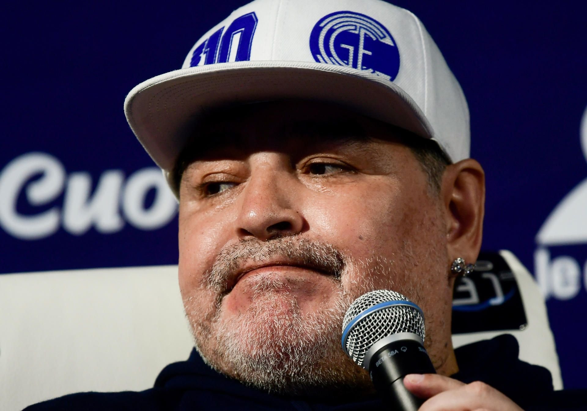 Diego Maradona im Jahr 2019