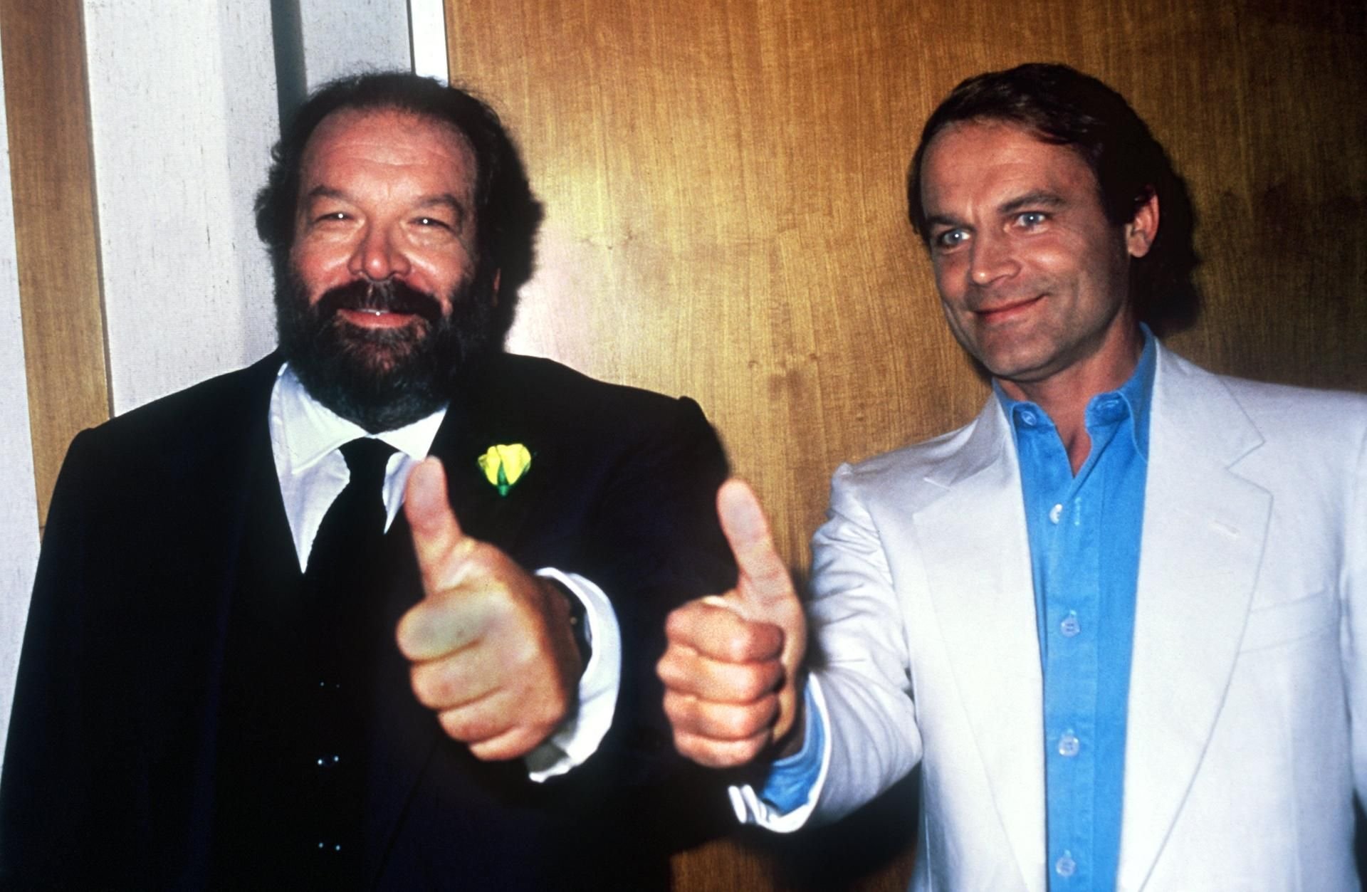 Ein unschlagbares Duo: Bud Spencer (l) und Terence Hill.