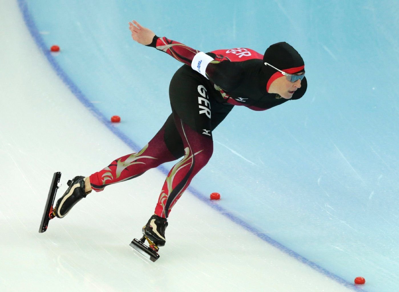 Claudia Pechstein fährt ohne Medaille nach Hause.