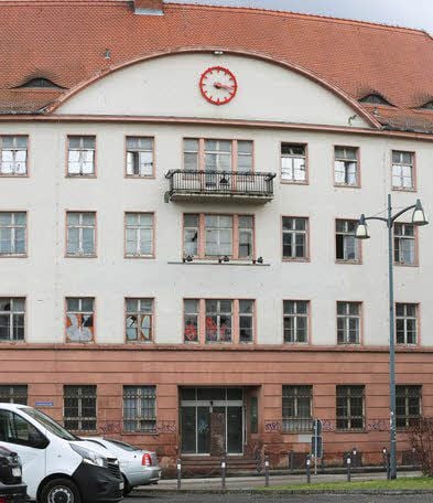 Das ehemalige Sparkassengebäude in Weißenfels.