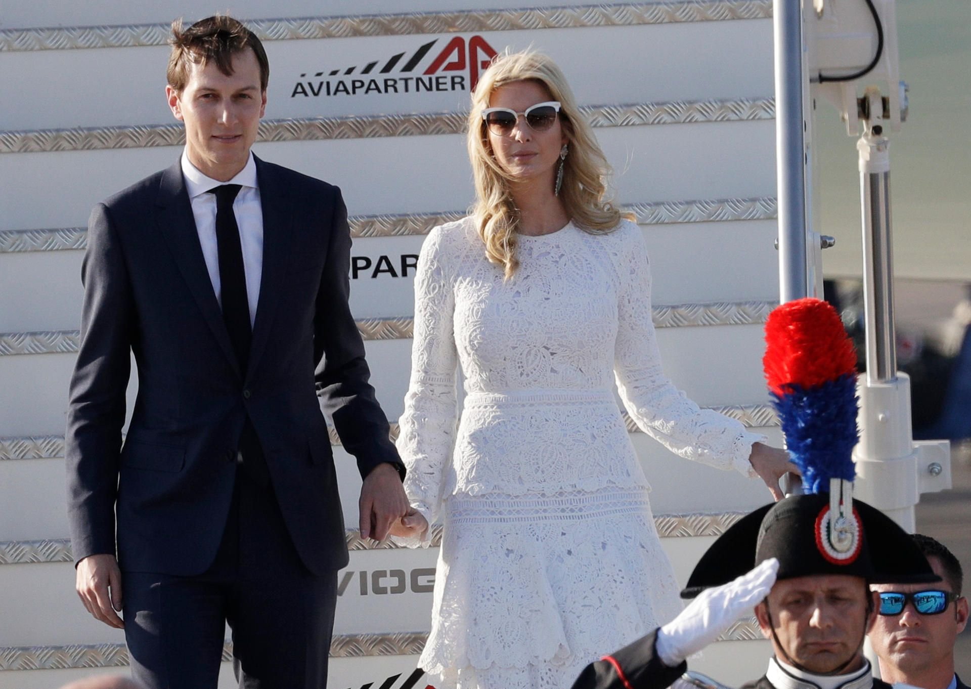 Jared Kushner mit Ehefrau Ivanka Trump.