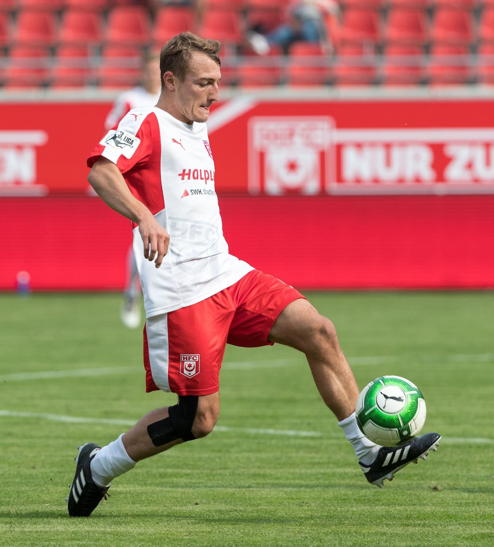 HFC-Mittelfeldspieler Daniel Bohl.