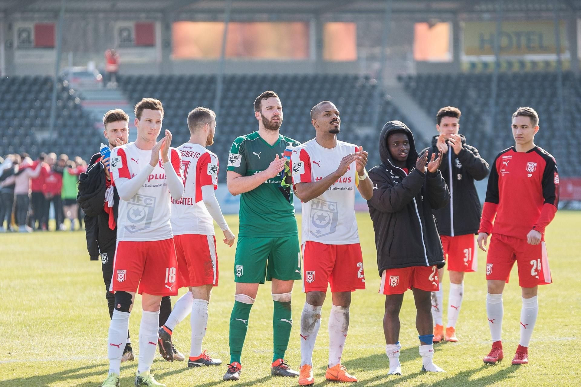 Viele Profis beim Halleschen FC stehen vor einer ungewissen Zukunft.