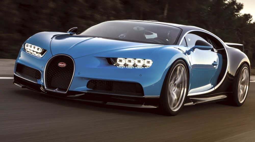 Der Bugatti Chiron ist eins der teuersten Autos der Welt. Das Modell ist auf 500 Exemplare limitiert, über 200 davon sind schon vorbestellt.