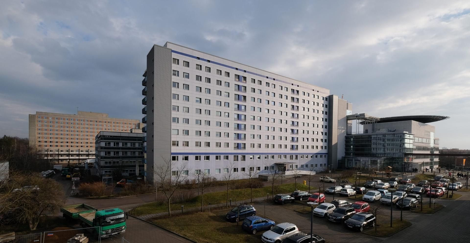 Das Universitätsklinikum in Halle.