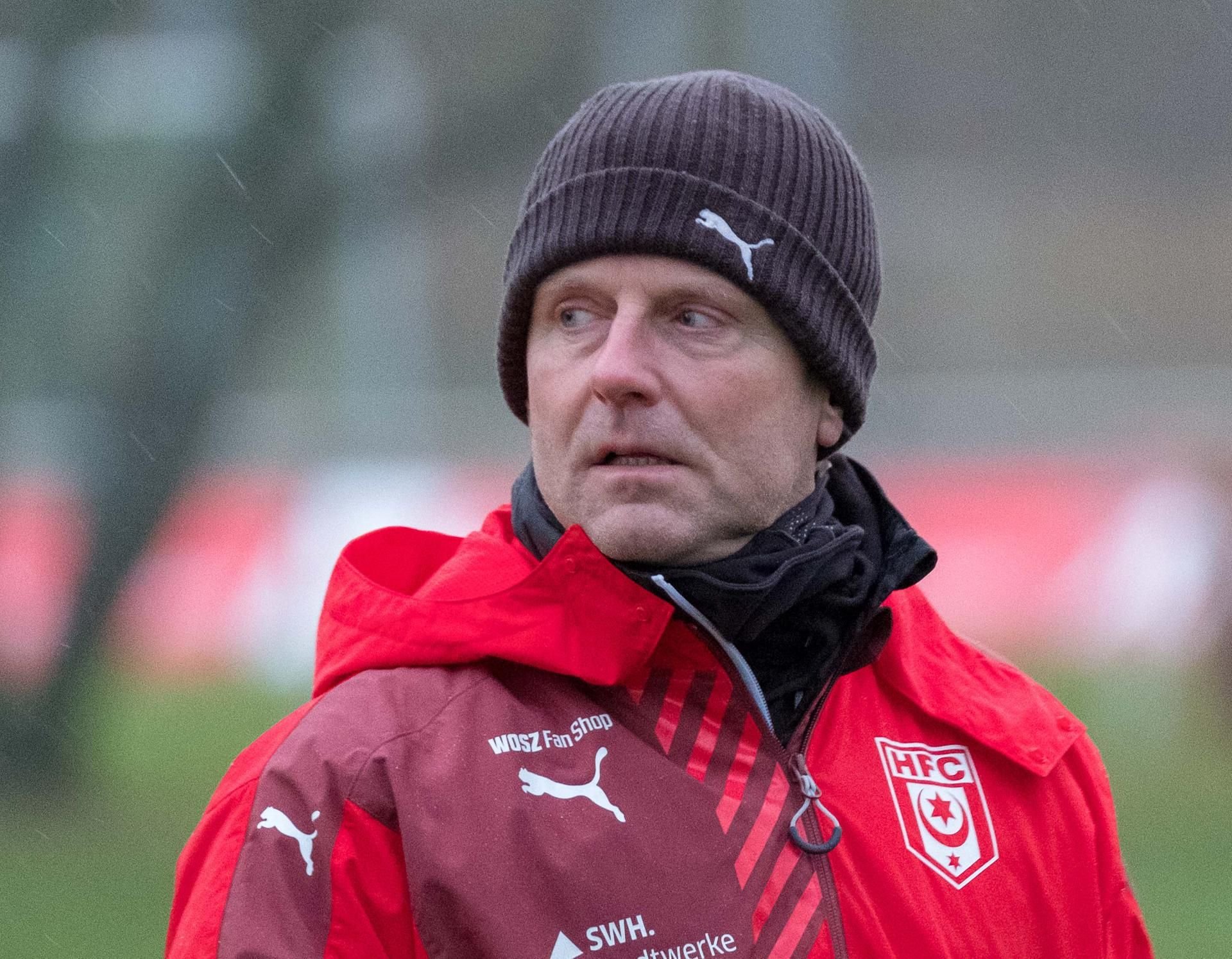 HFC-Trainer Rico Schmitt will positiv an die Rückrunde rangehen, auch wenn sein Vertrag im Sommer ausläuft.