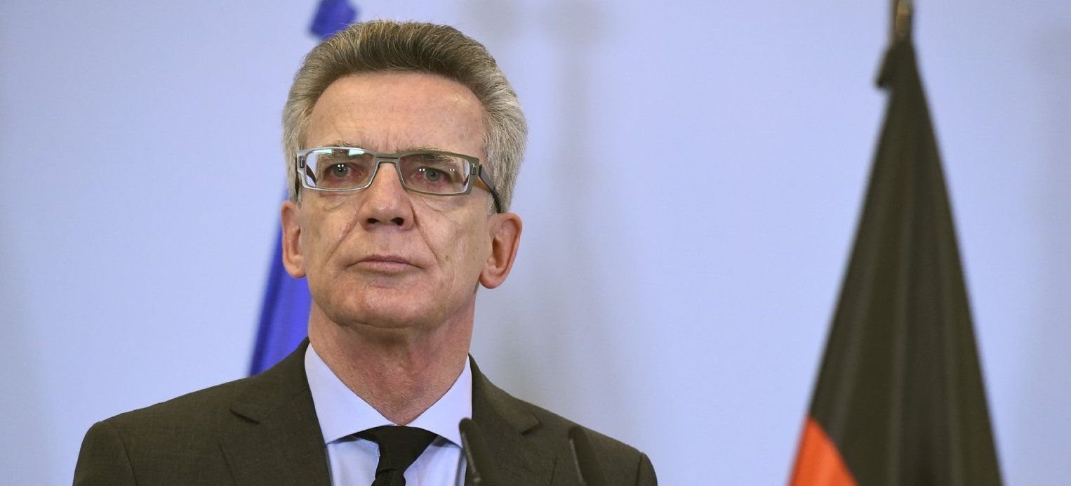 Innenminister Thomas de Maizière.
