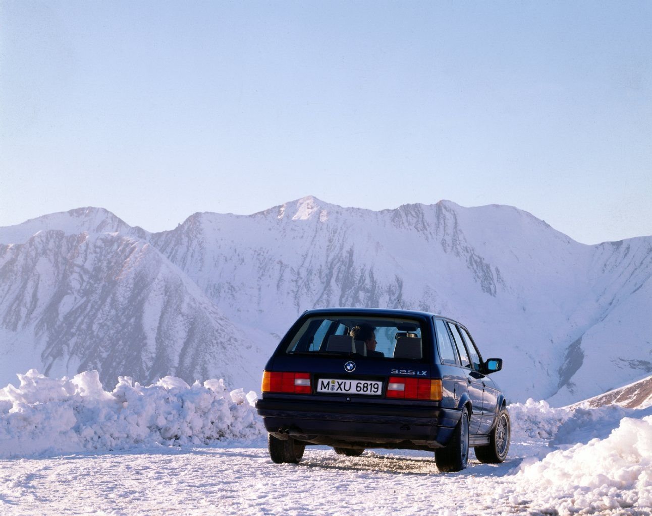 Den BMW 3er Touring gab es bereits in den 80er-Jahren mit Allradantrieb.