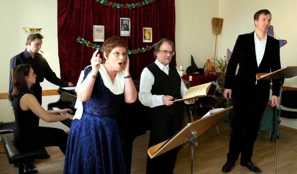Marita und Peter Blail möchten gern wieder öfter singen.