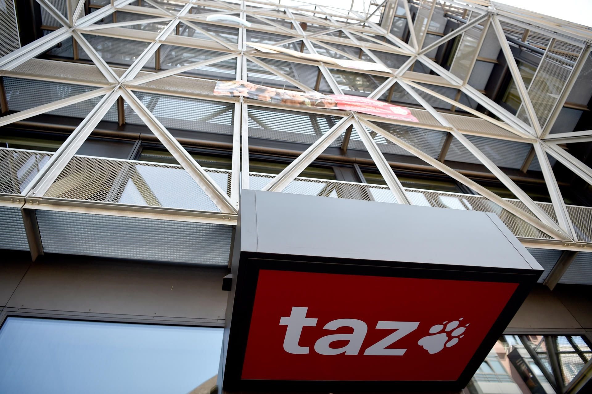 Das Logo der „taz“