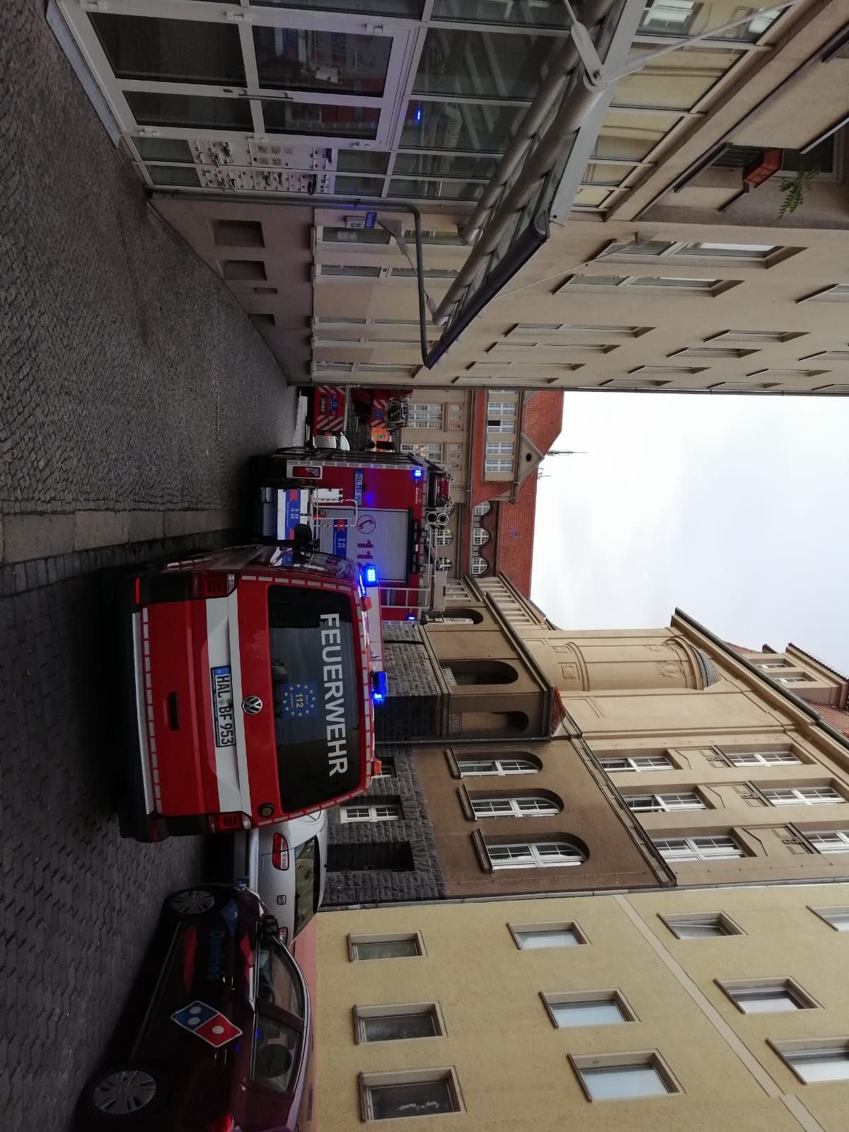 Feuerwehreinsatz an der Friesenschule