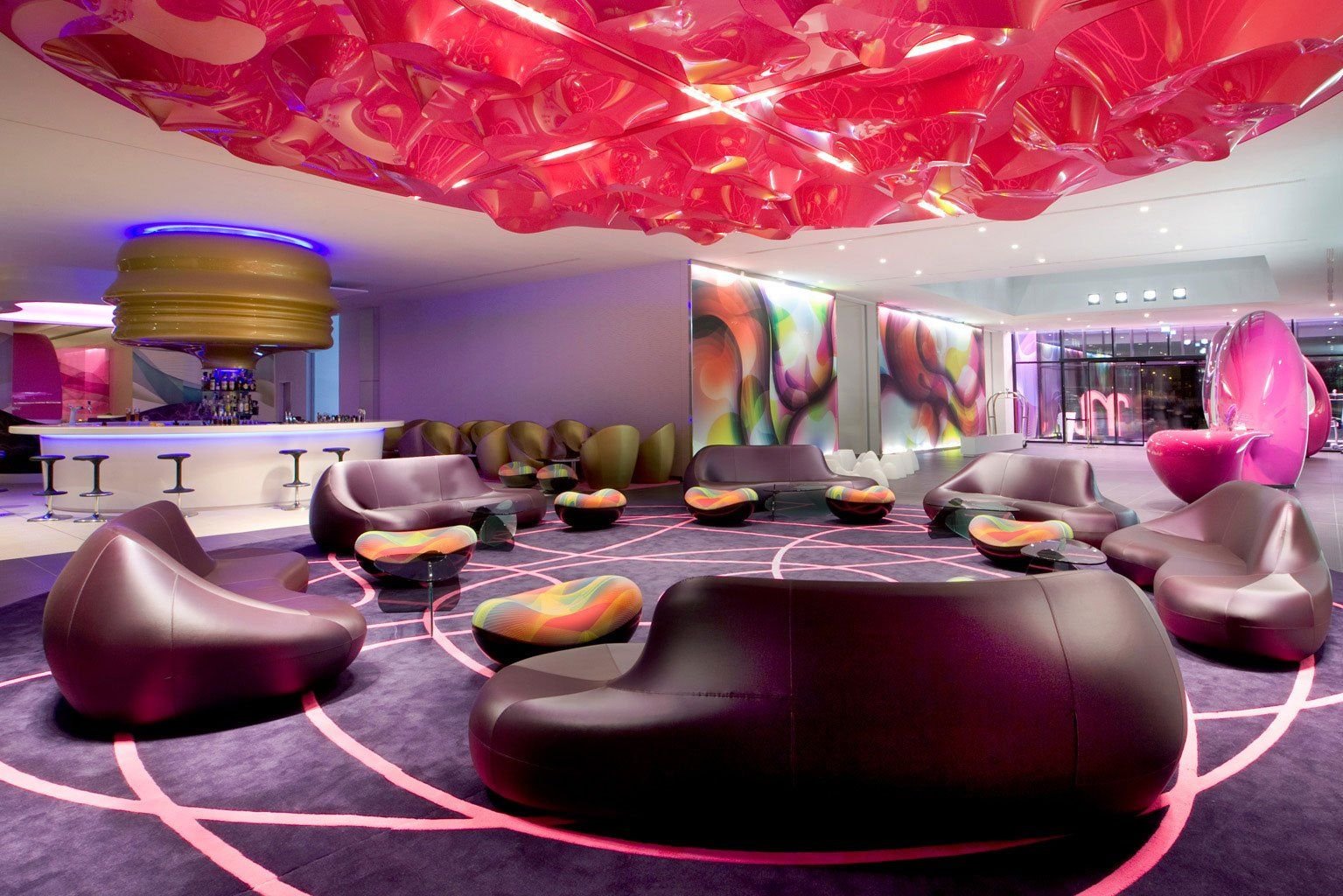 Ausgefallenes Design im Berliner The Music and Lifestyle Hotel nhow.
