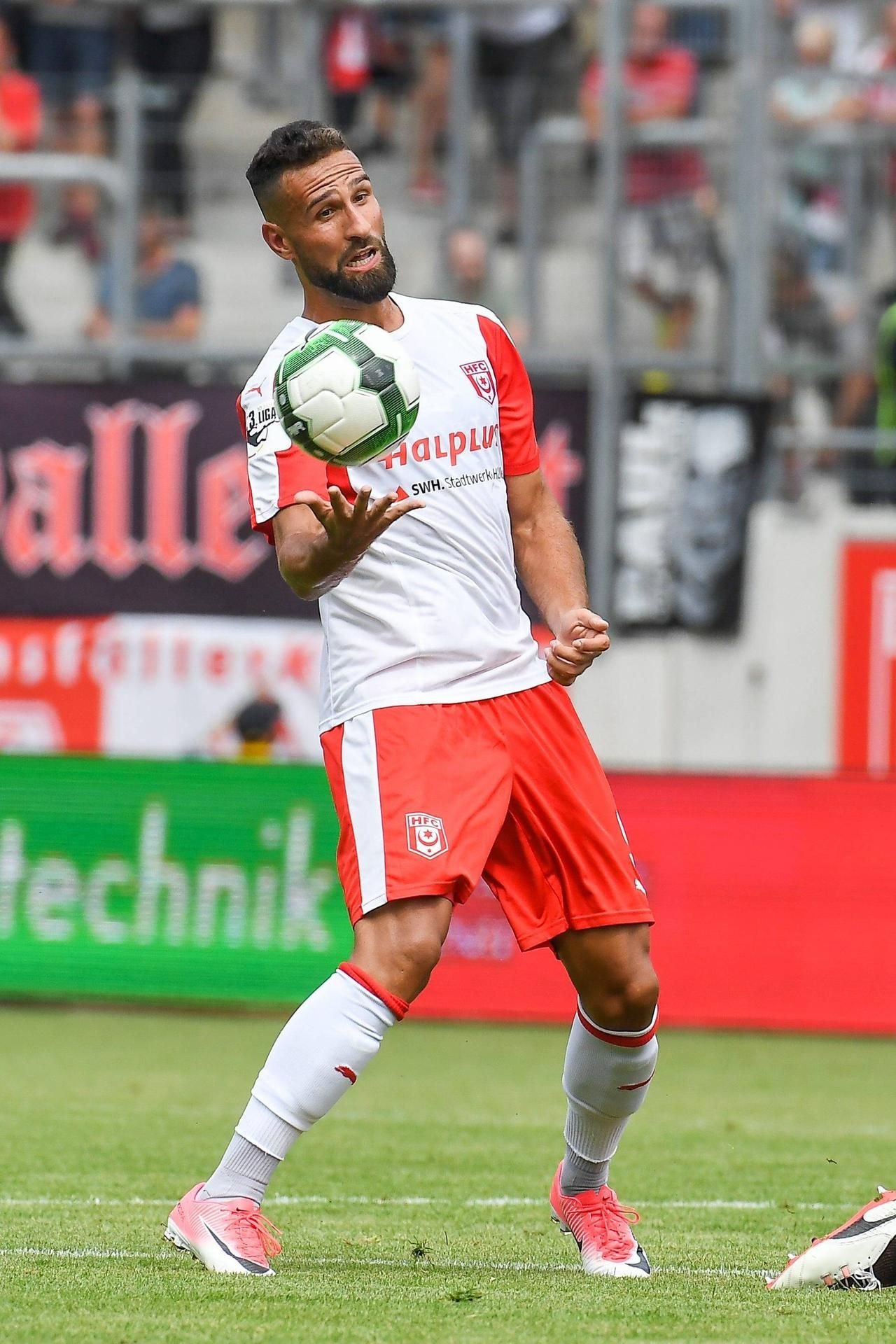 Doppelpack gegen Osnabrück: HFC-Offensivspieler Benajmin Pintol.