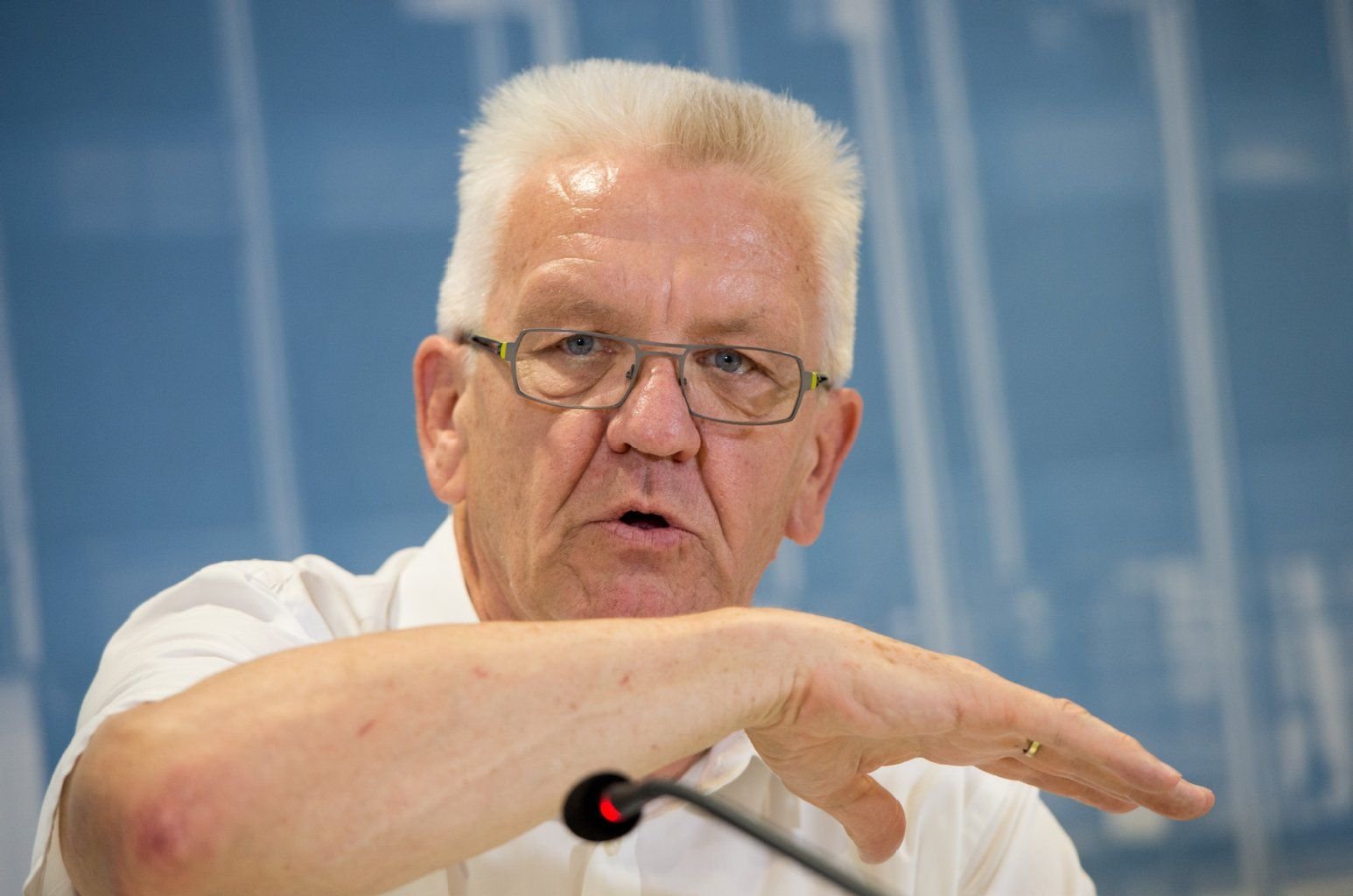 Baden-Württembergs Ministerpräsident Winfried Kretschmann (Grüne).