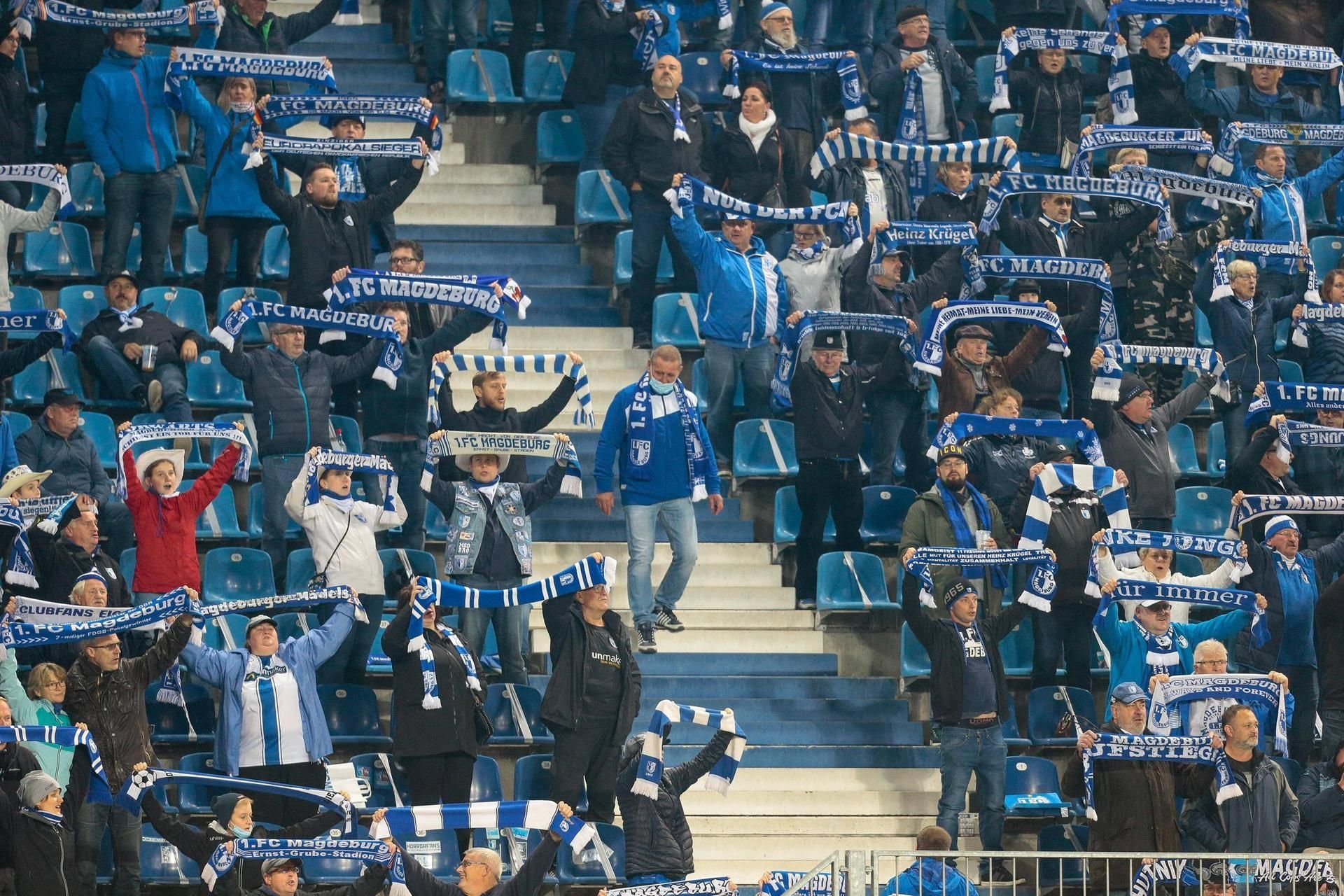 Zuschauer in der MDCC-Arena: Gibt es dieses Bild auch beim Heimspiel am Samstag gegen den SV Wehen Wiesbaden?