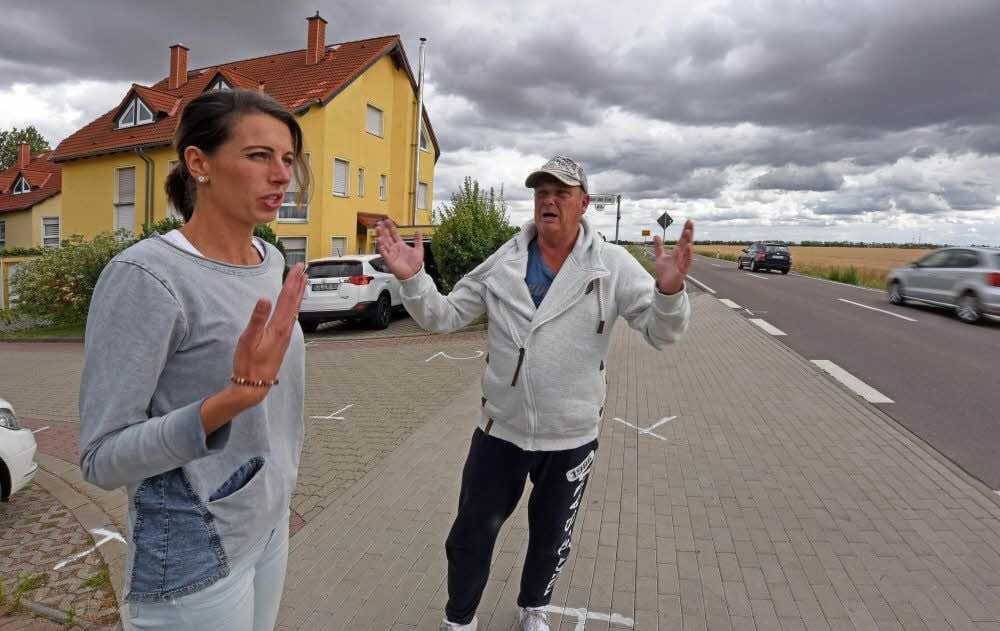 Anna Junghanns und Jürgen Zain sprechen stellvertretend für andere im Gebiet.