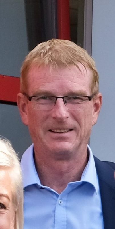 Bernard-Michael Raubuch ist Leiter Geschäftskunden bei der Deutschen Bank in Halle und Mitglied des Vereins „Wir helfen“.