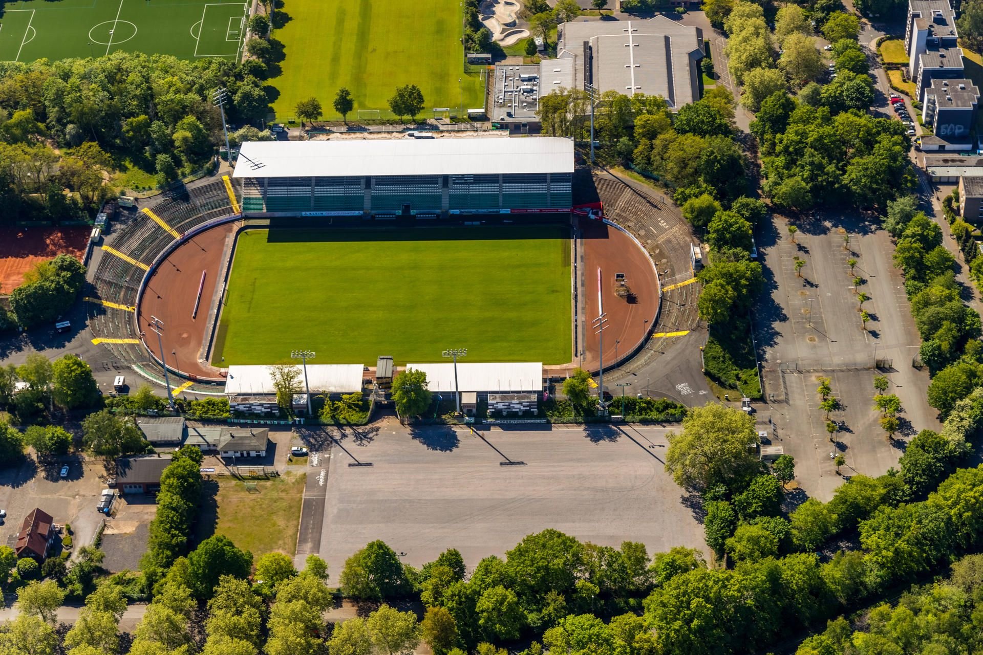 Im Preußenstadion wird am Sonntag die Saison der 3. Liga für Münster und Halle fortgesetzt.