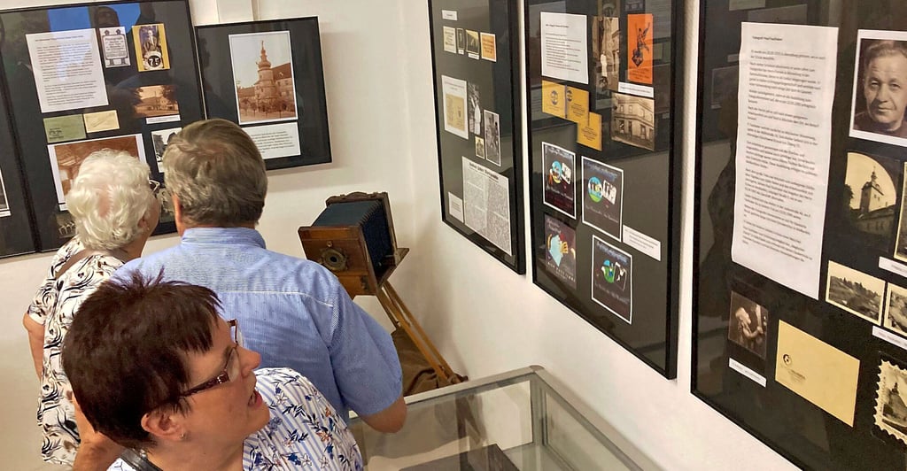 Die Sonderausstellung ?Fotografen? und Filmgeschichte von Mücheln? wurde kürzlich eröffnet.