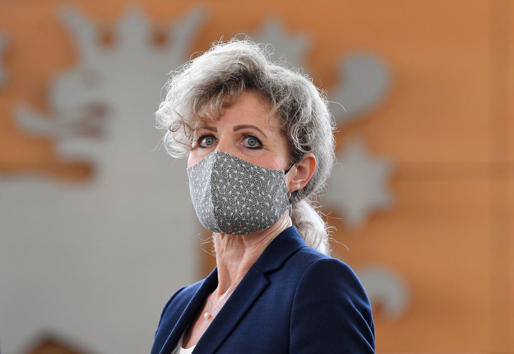 Birgit Keller (Linke), Landtagspräsidentin von Thüringen.