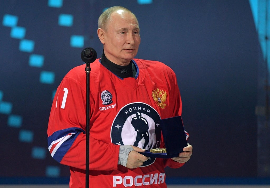 Will zu den Winterspielen nach Peking reisen: Russlands Präsident Wladimir Putin ist auch ein Eishockey-Fan.