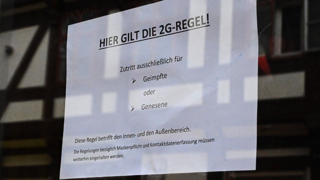 Das sächsische Kabinett nahm am Dienstag das 2G-System in seine Corona-Schutzverordnung auf.