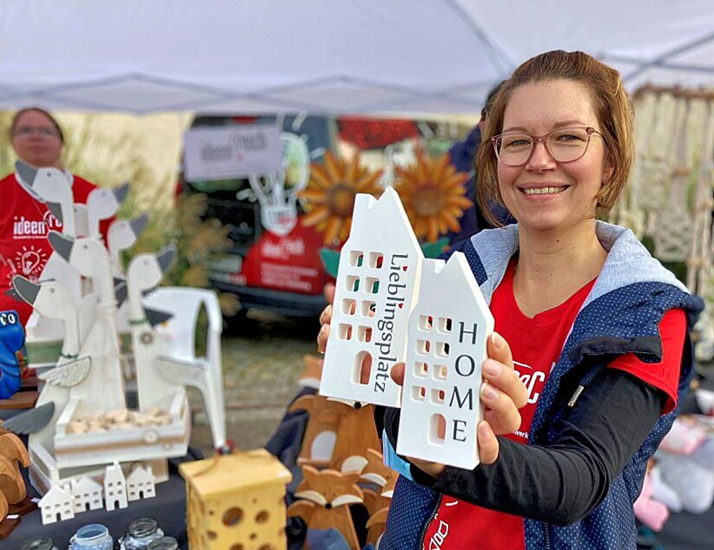 Babett Fitz mit ihren Lieblingsprodukten