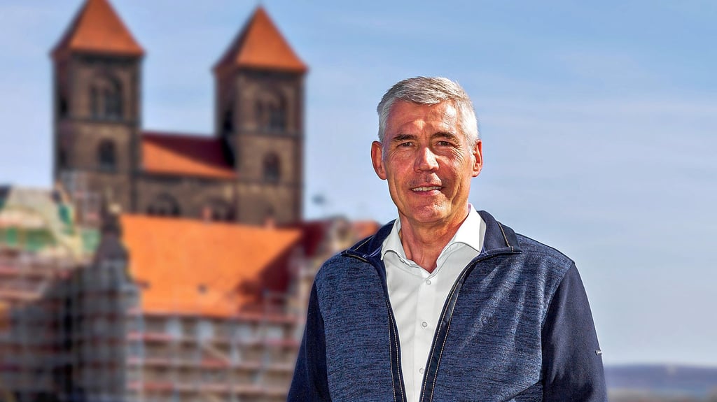 Carlo Gottschalk aus Thale kandidiert bei der Bundestagswahl am 26. September für die Freien Wähler. Ohne wirkliche Chance zwar, aber mit dem Willen, die Patei bekannt zu machen. 