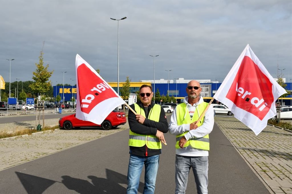 Die Filiale bleibt trotz Streik für Kunden weiterhin geöffnet.