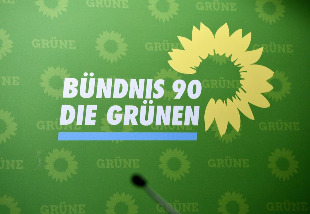 Das Logo der Partei Bündnis 90/Die Grünen.