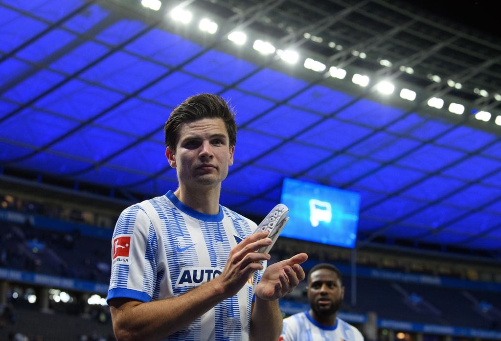 Jurgen Ekkelenkamp war der Matchwinner für die Berliner Hertha.