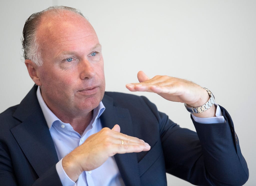 Nick Jue, Deutschland-Chef der ING, im Gespräch mit der Deutschen Presse-Agentur.