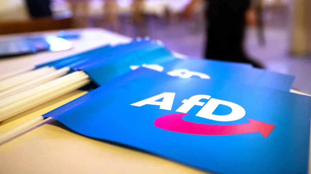 Umfragen zufolge könnte die Alternative für Deutschland bei der Bundestagswahl am Sonntag in Sachsen, Thüringen und Sachsen-Anhalt stärkste Partei werden. Foto: Daniel Karmann/Symbol/