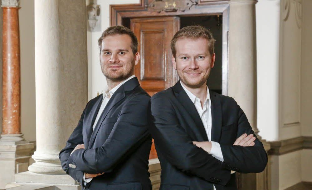 Junge Garde Ulrich Peinhardt (links) und Christoph Bernstiel sitzen seit dem Kommunalwahl im Mai 2014 für die CDU im Stadtrat.