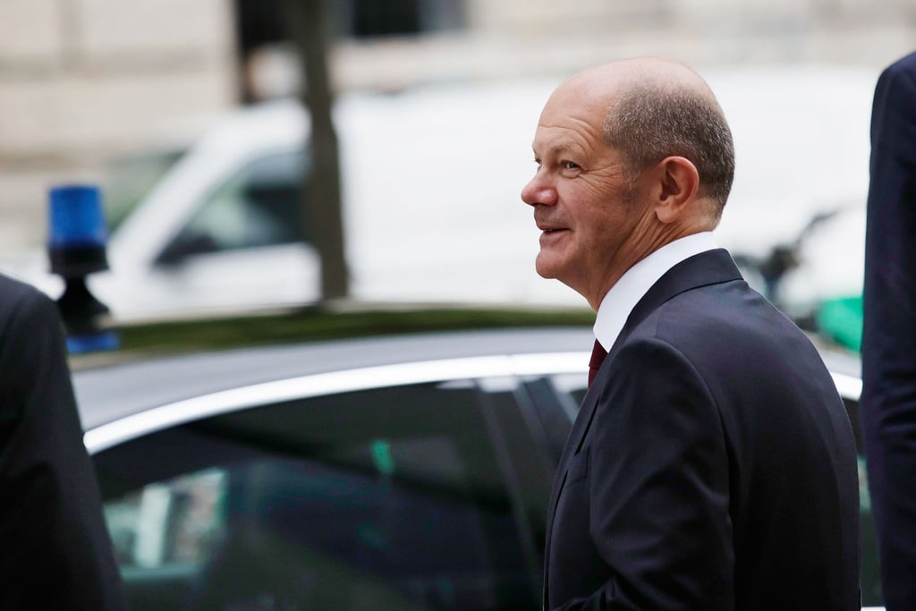 Olaf Scholz, Bundesfinanzminister und SPD-Kanzlerkandidat, lächelt.