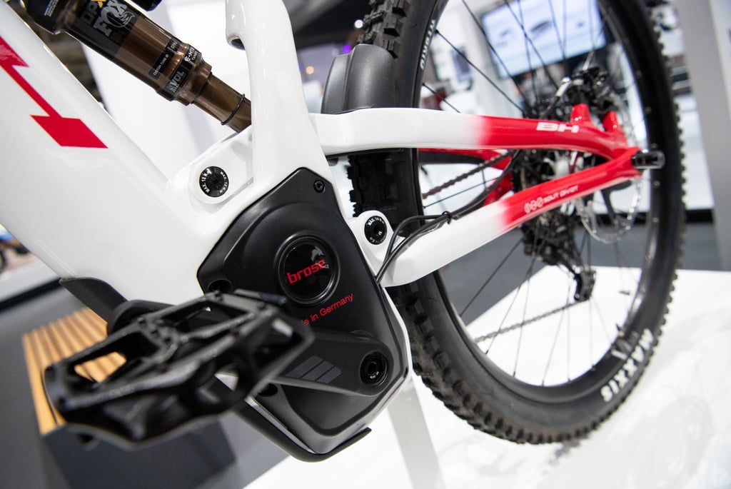 Ein E-Bike mit einem Motor von Brose.