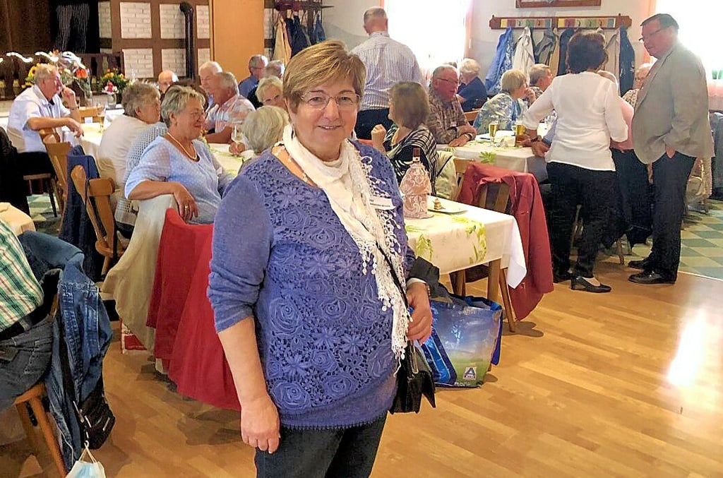 Glücklich über das gelungene Treffen - Organisatorin Roswitha Müller aus Jüterbog.