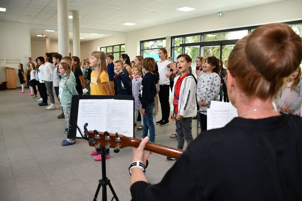 Die Grundschule Am Westring in Magdeburg-Stadtfeld wurde offiziell eingeweiht.
