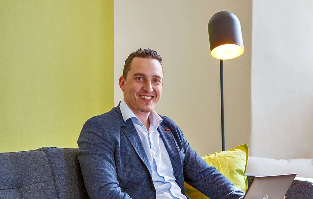 Projektmitarbeiter des Digitalisierungszentrums Matthias Laue
