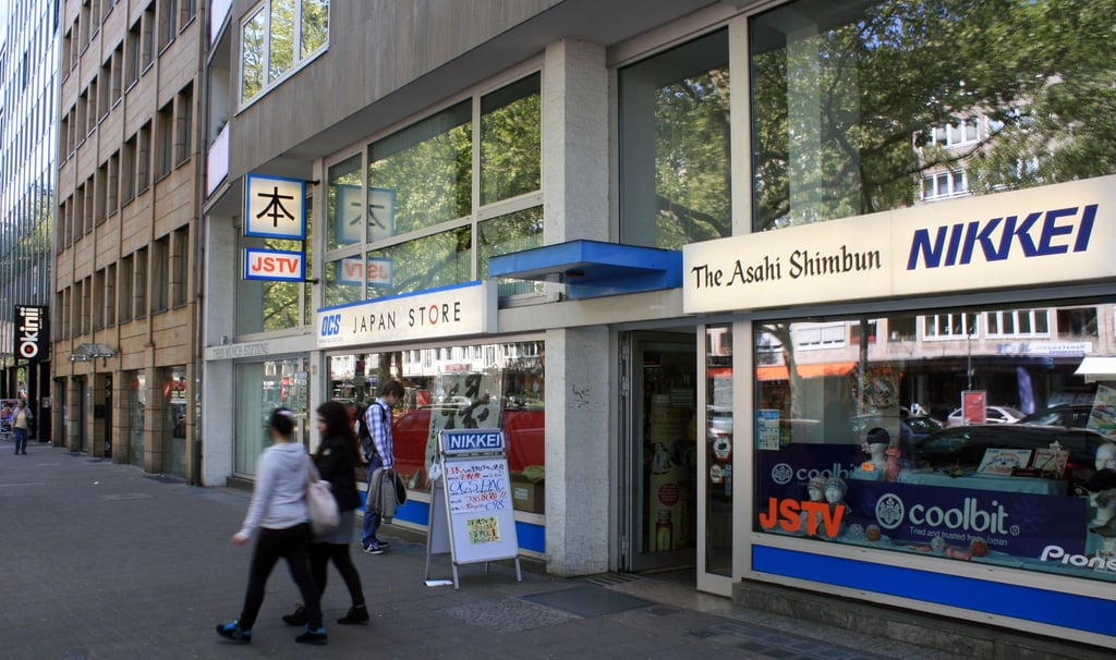 Das Quartier um die Immermannstraße ist besonders japanisch geprägt.