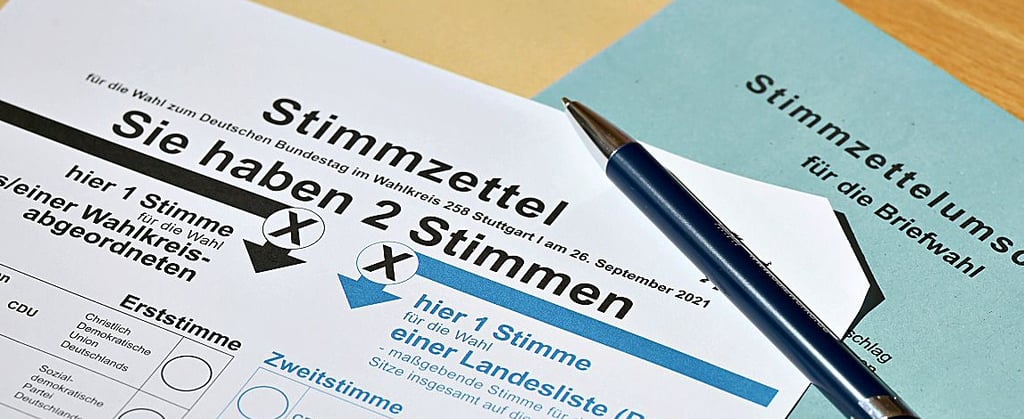 Wer soll uns regieren? Am Sonntag wählt Deutschland einen neuen Bundestag. Es sind zwei Kreuze zu vergeben.