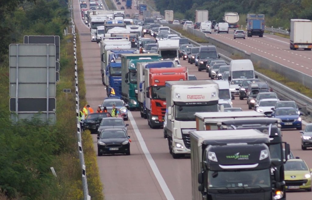 Die Unfallstelle am Donnerstag