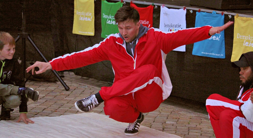 Breakdancer Viktor Kern wird live auf der Bühne zu erleben sein.