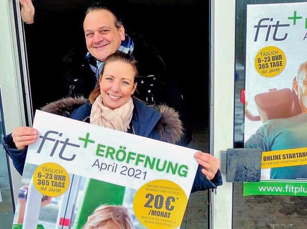 Niklas und Cecile Jost aus Berlin, Betreiber des künftigen Fitness-Studios in Annaburg