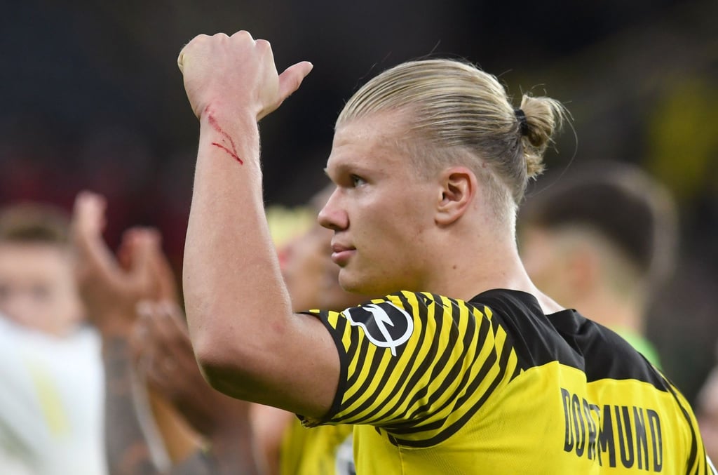 Dortmunds Erling Haaland fällt in Mönchengladbach aus.