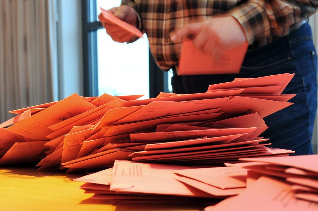 Auch in Halle ist es spannend - wie auf Bundesebene.