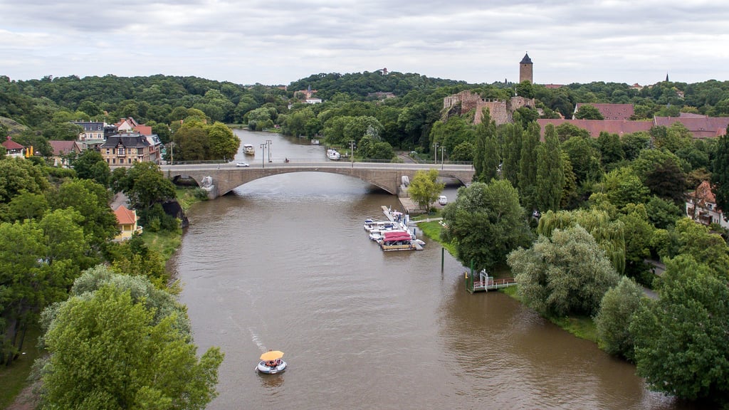 Kröllwitzbrücke in Halle